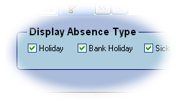 Focus absence types closeup